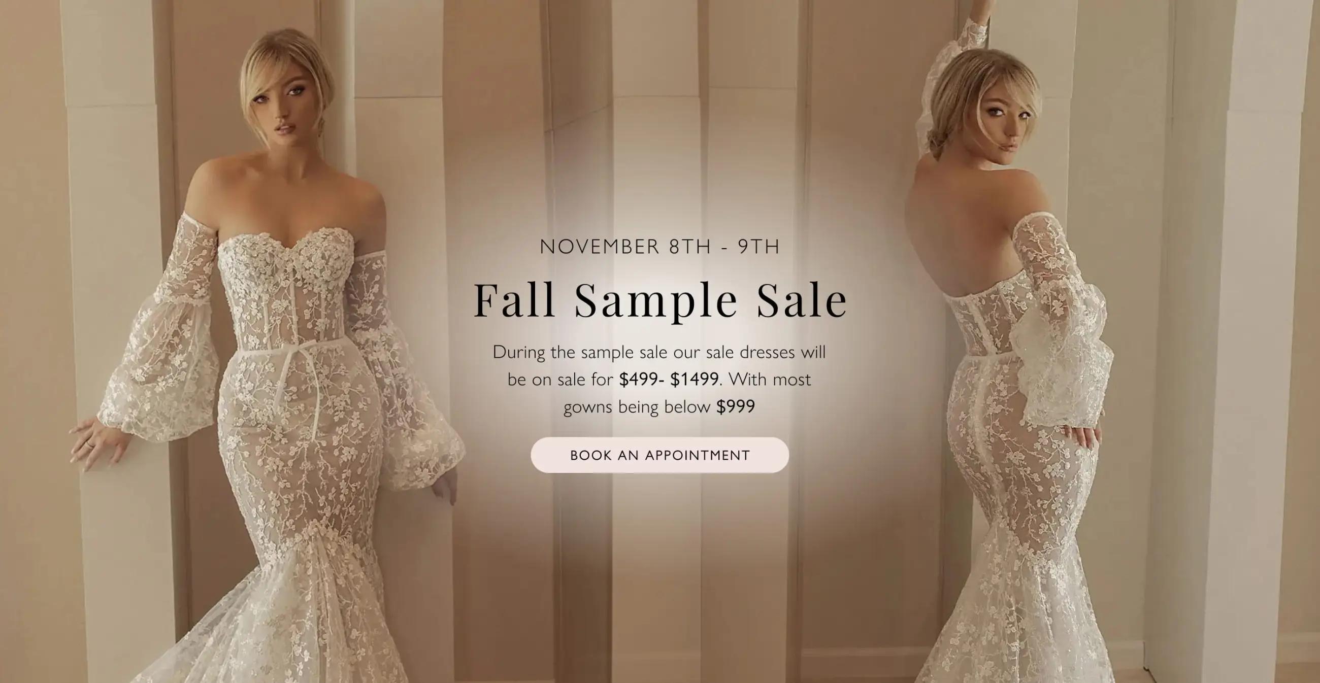 Fall Sample Sale Desktop